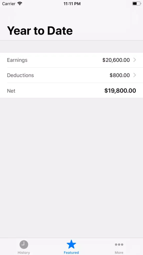 VMS Payslip Screenshots