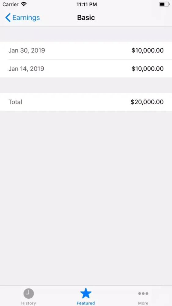 VMS Payslip Screenshots
