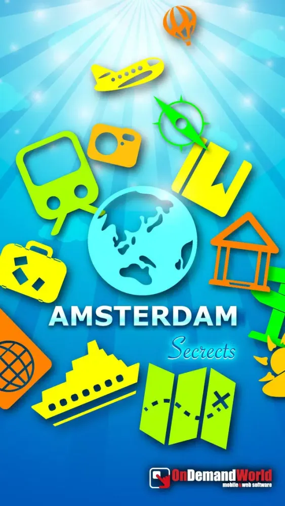Ảnh chụp màn hình của Amsterdam City Secrets - The Insider Travel Guide.