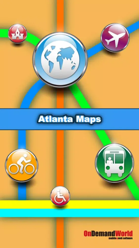 Atlanta Maps - Download Transit Maps, City Maps and Tourist Guides. سکرین شاٹس