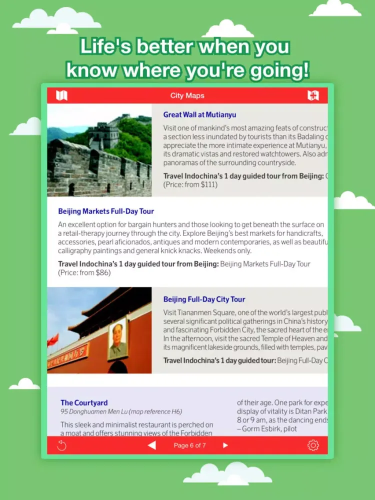 Capturas de tela do Beijing City Maps - Discover BJS with MTR & Guides iPad 