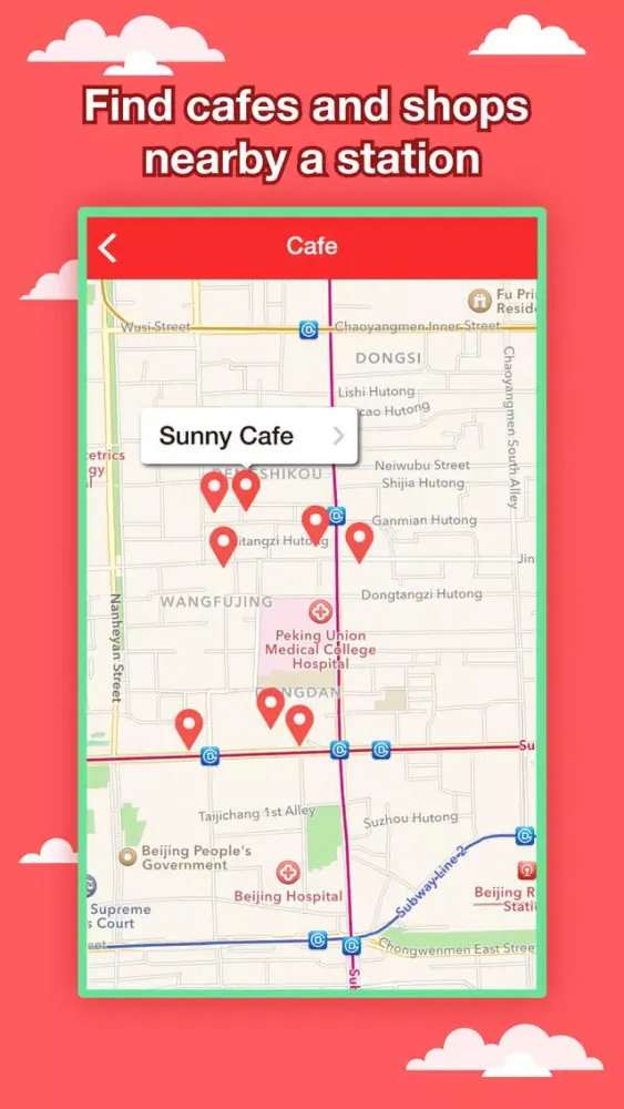 Capturas de tela do Beijing City Maps - Discover BJS with MTR & Guides