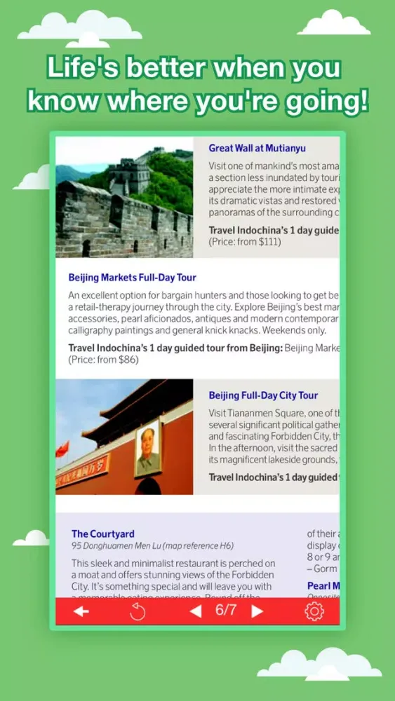 Capturas de tela do Beijing City Maps - Discover BJS with MTR & Guides