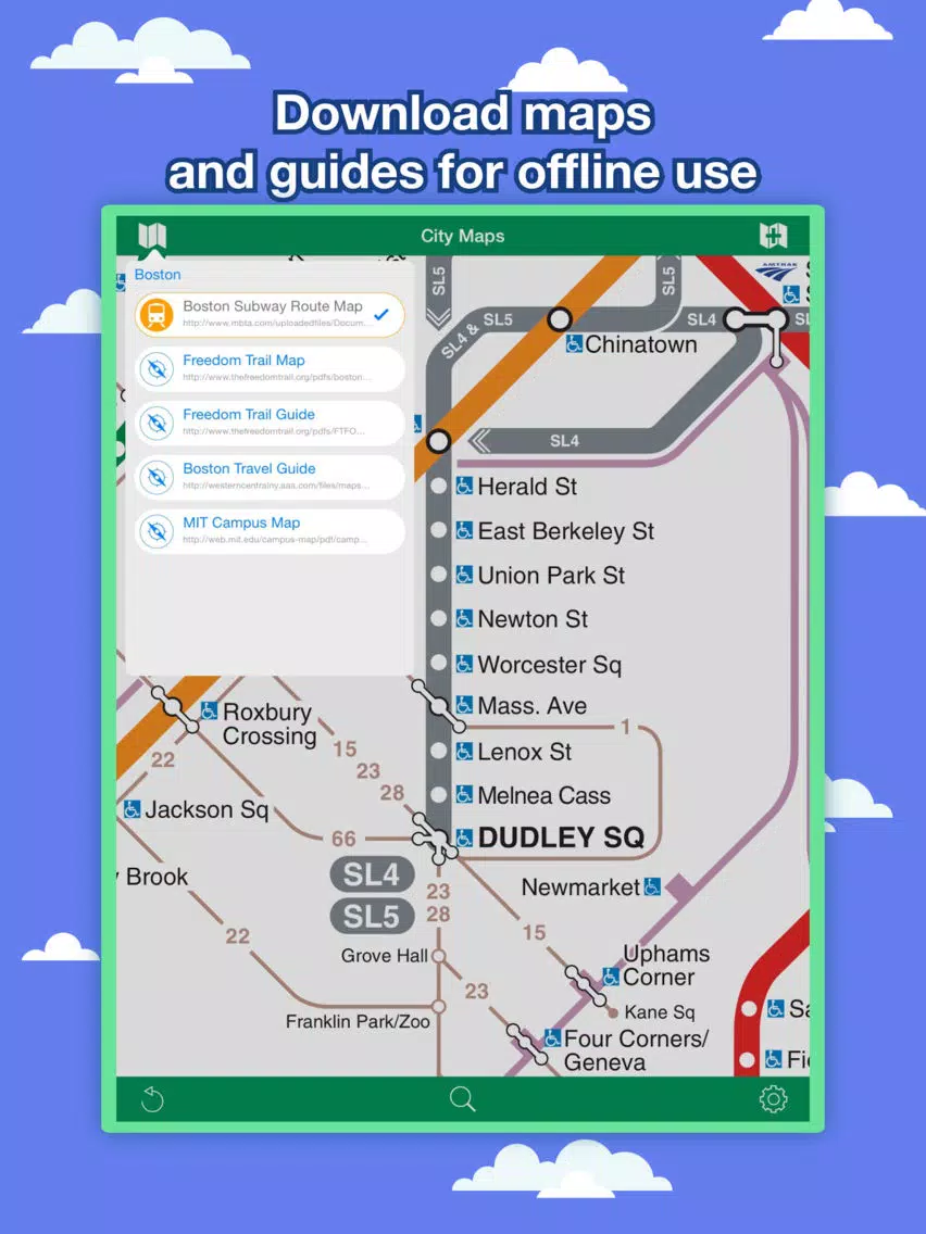 Screenshot di Boston City Maps - Discover BOS with Metro & Bus iPad 