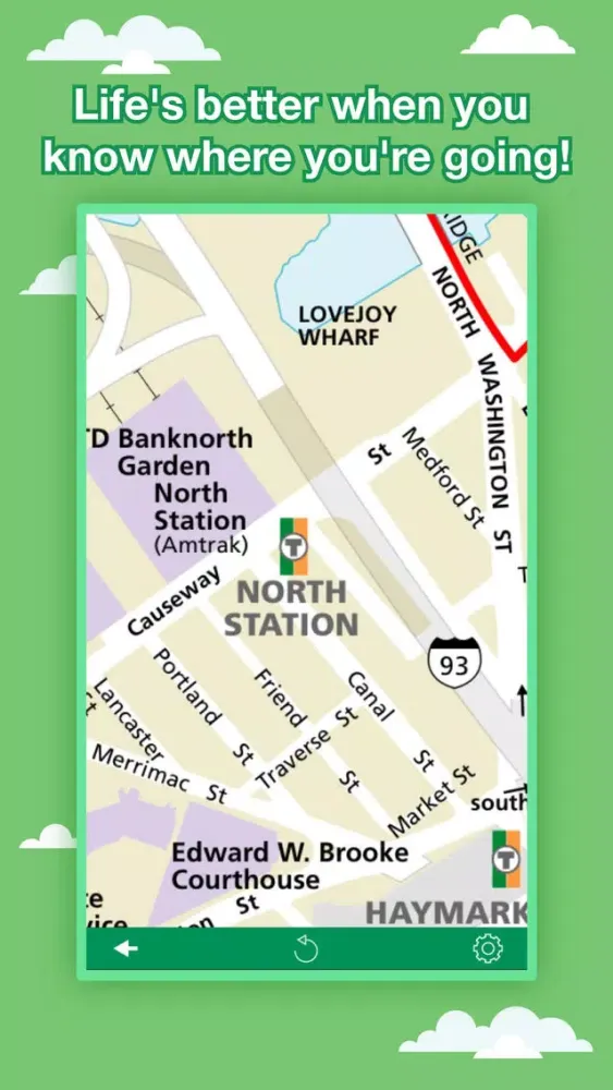 Boston City Maps - Discover BOS with Metro & Bus应用截图
