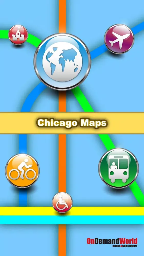 Скриншоты Chicago Maps - Download Transit Train Maps and Tourist Guides.