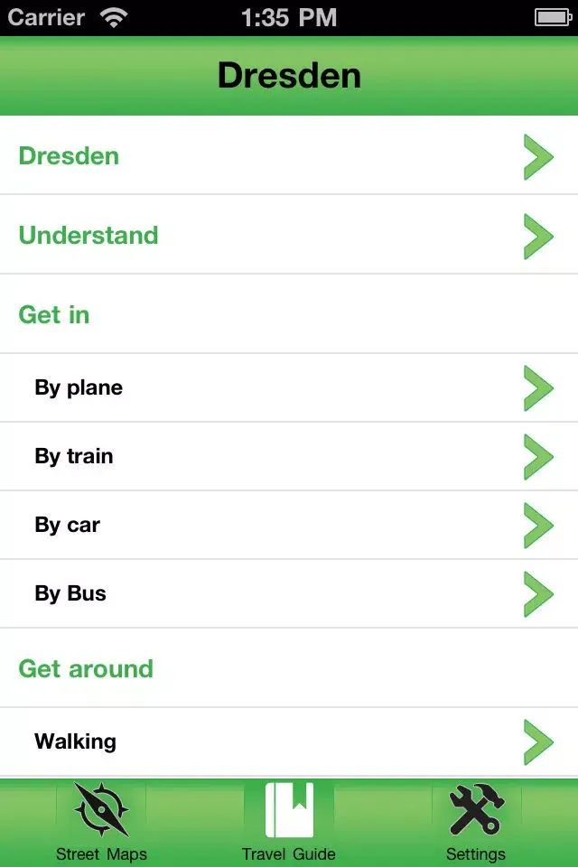 Dresden Offline Street Map سکرین شاٹس