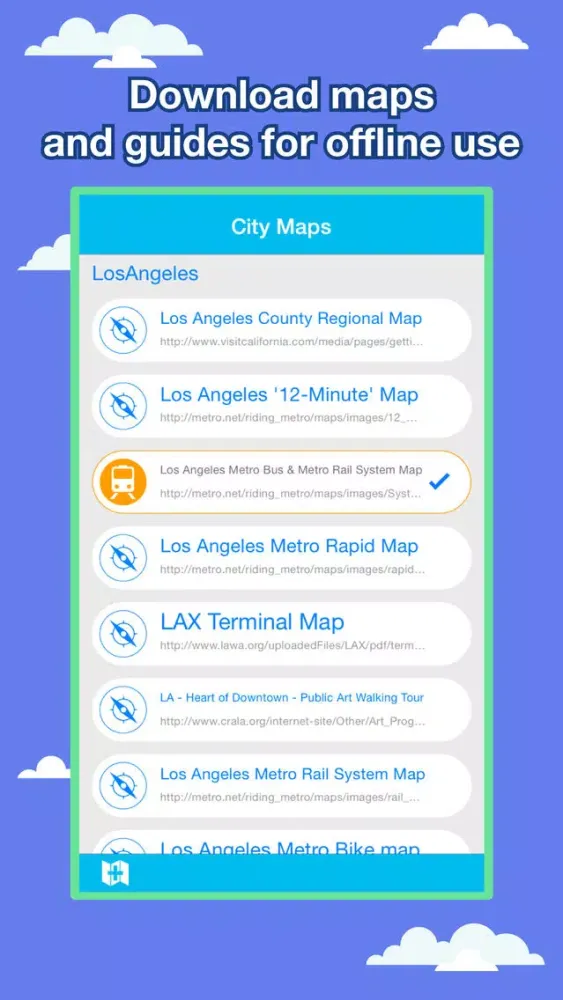Los Angeles City Maps - Discover LAX MRT & Guides Screenshots