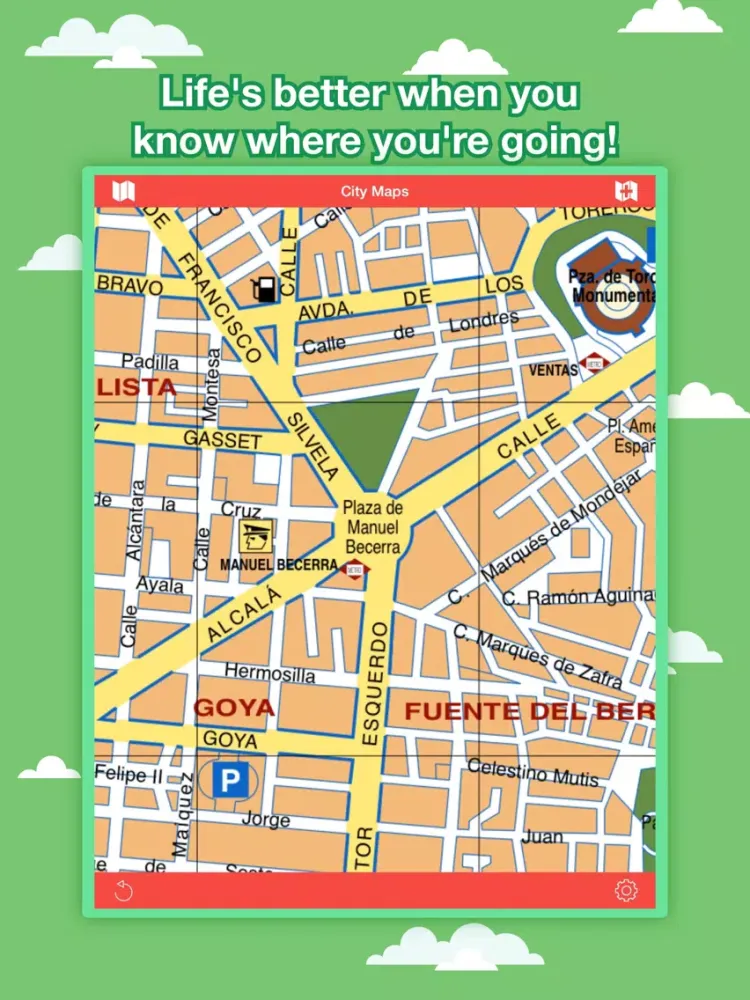 Zrzuty ekranu Madrid City Maps - Discover MAD with MRT,Bus,Guide iPad 