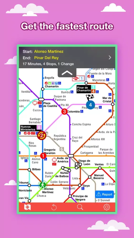 Zrzuty ekranu Madrid City Maps - Discover MAD with MRT,Bus,Guide