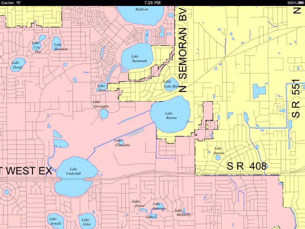 Orlando Maps - Download City Maps and Tourist Guides. iPad 應用截圖