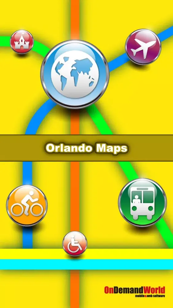 Orlando Maps - Download City Maps and Tourist Guides.應用截圖