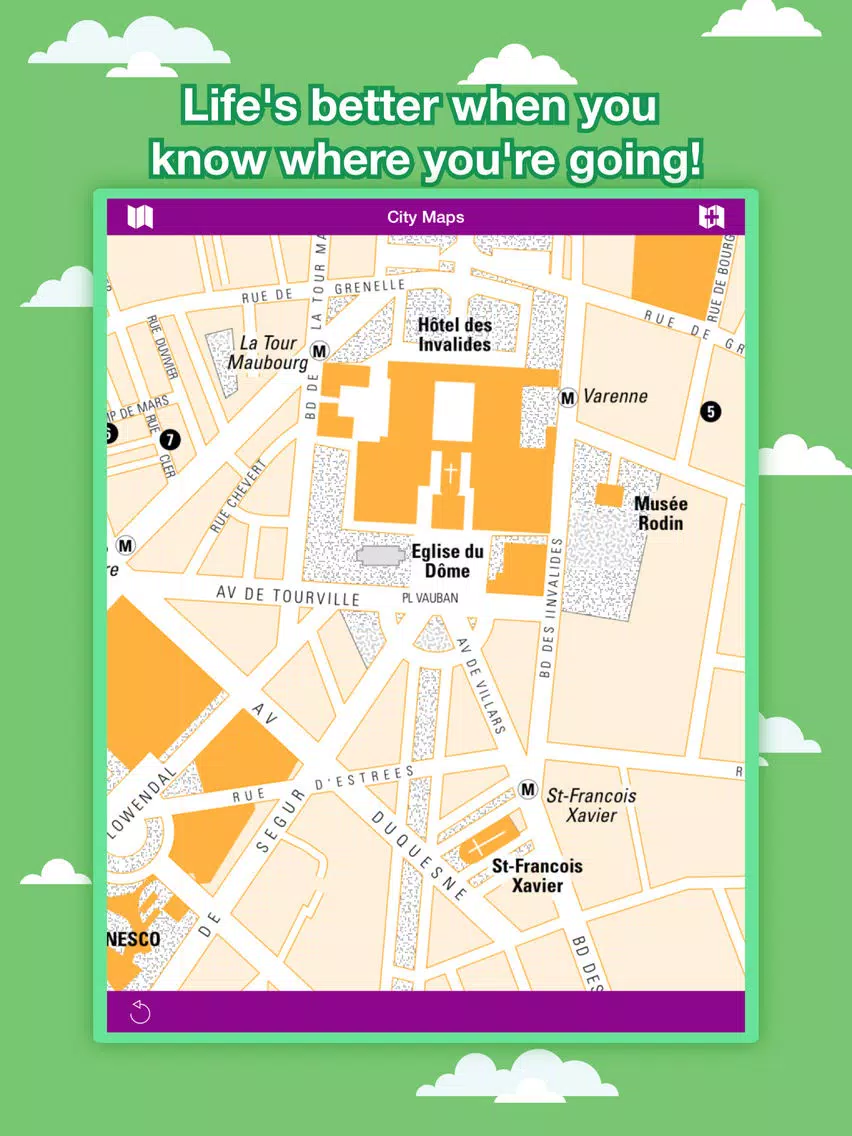 Captures d'écran de Paris City Maps - Discover PAR with Metro & Bus iPad 