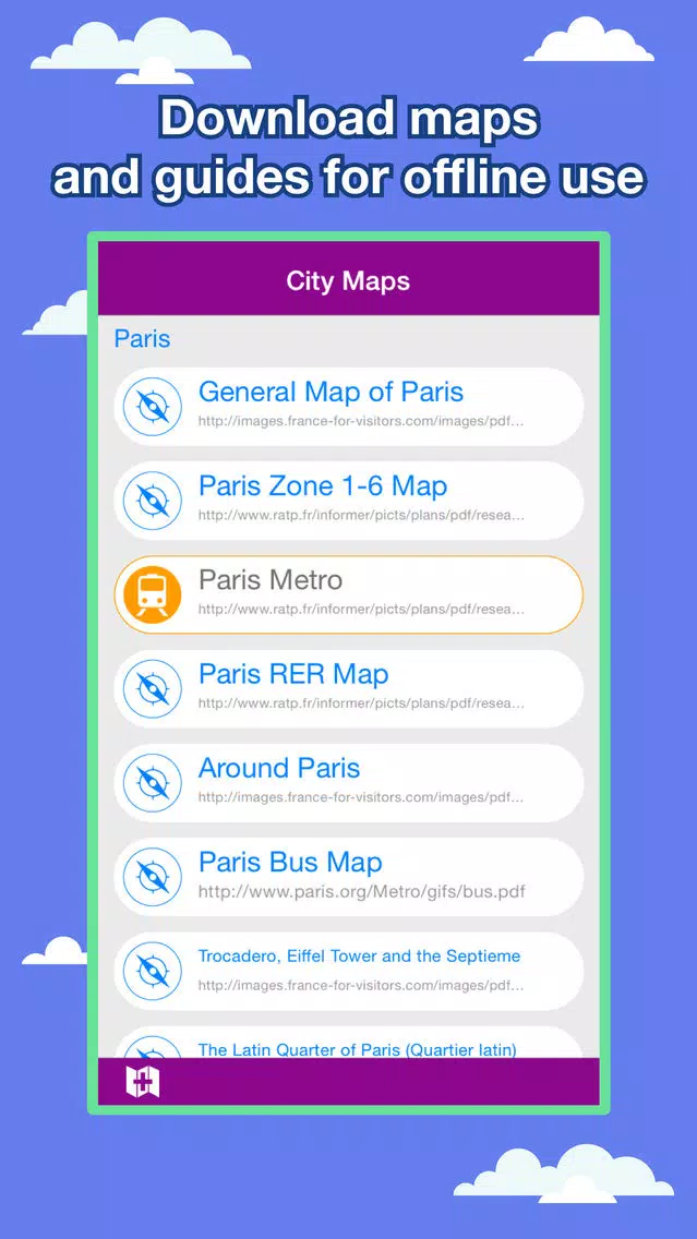 Captures d'écran de Paris City Maps - Discover PAR with Metro & Bus