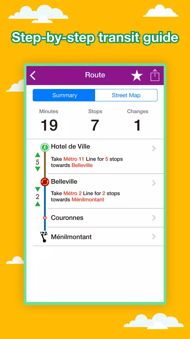 Captures d'écran de Paris City Maps - Discover PAR with Metro & Bus