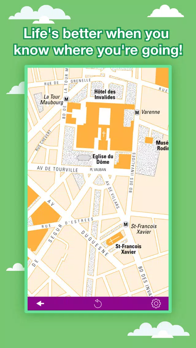 Captures d'écran de Paris City Maps - Discover PAR with Metro & Bus