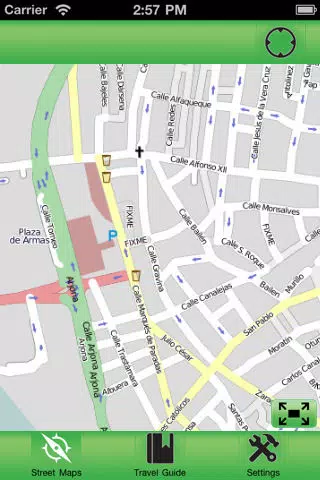 Seville Offline Street Map Screenshots