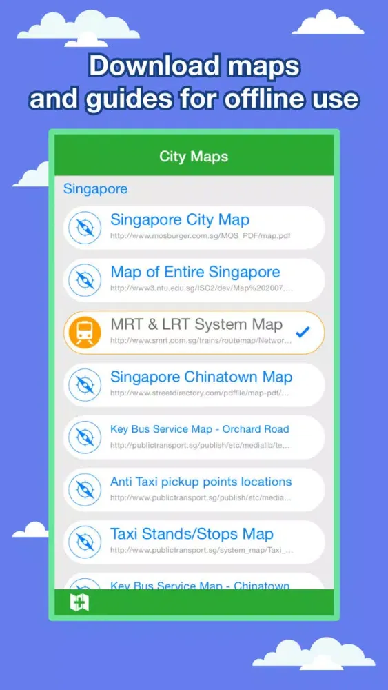Singapore City Maps - Discover SIN with MRT,Guides應用截圖