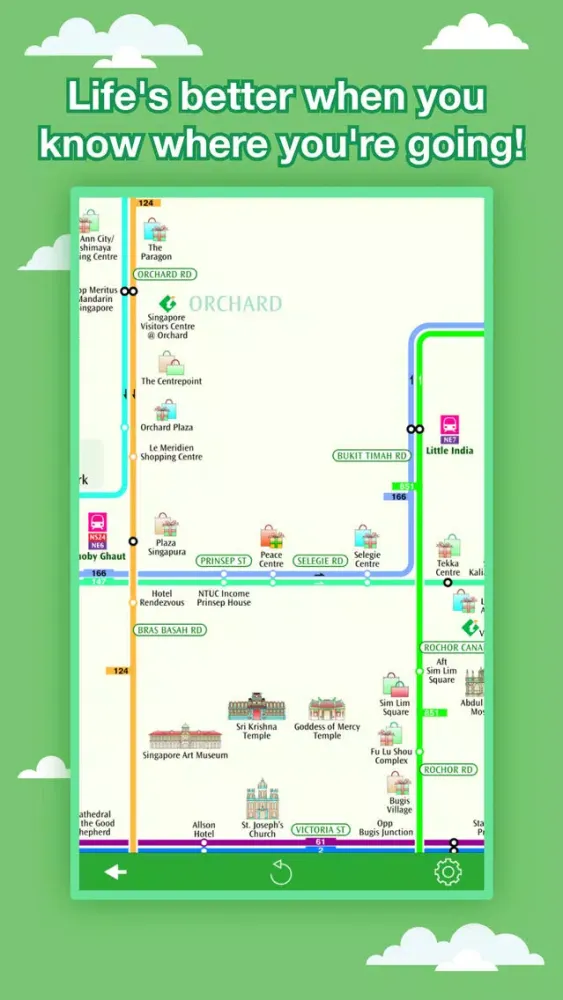 Singapore City Maps - Discover SIN with MRT,Guides應用截圖