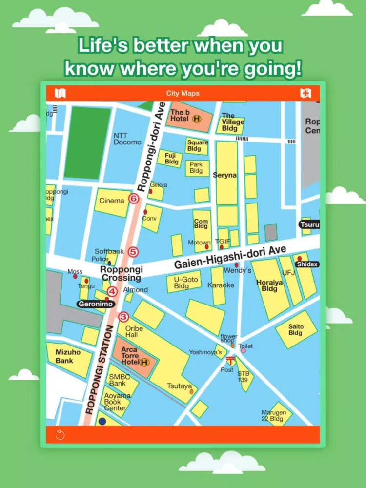 Tokyo City Maps - Discover TYO with MTR & Guides iPad  Screenshots