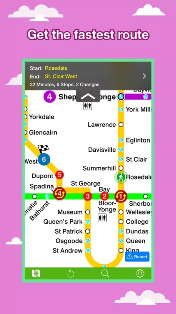 Tangkapan skrin Toronto City Maps - Discover YTO with MTR, Guides
