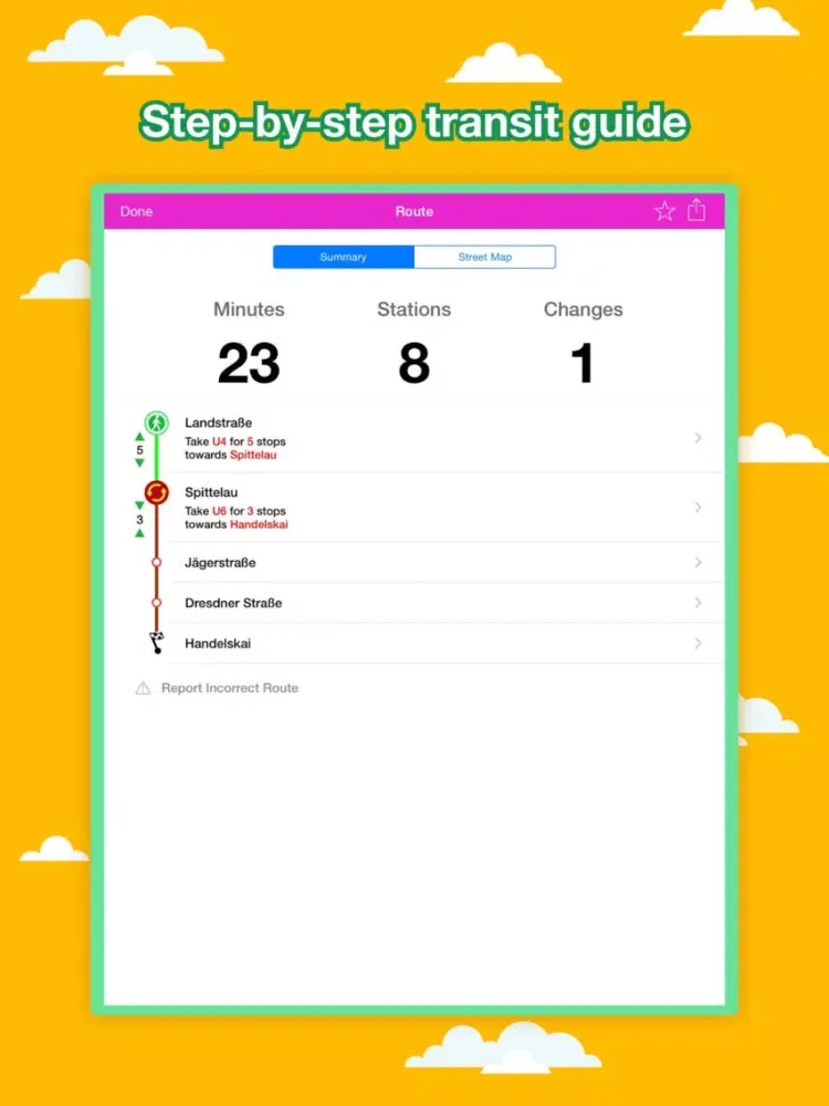 Zrzuty ekranu Vienna City Maps - Discover VIE with MRT,Bus,Guide iPad 