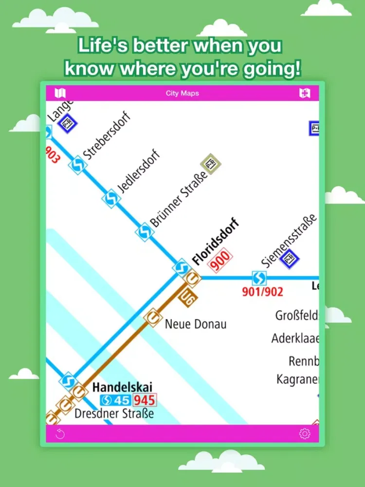 Zrzuty ekranu Vienna City Maps - Discover VIE with MRT,Bus,Guide iPad 