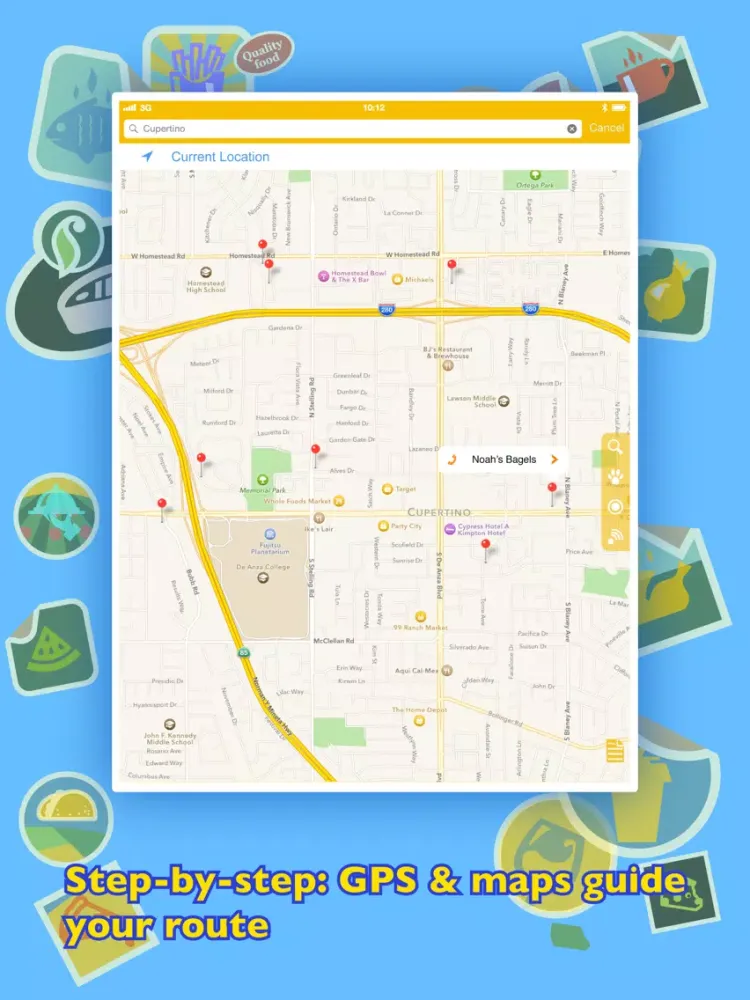 Screenshot di Where To Eat? PRO - Find restaurants using GPS. iPad 