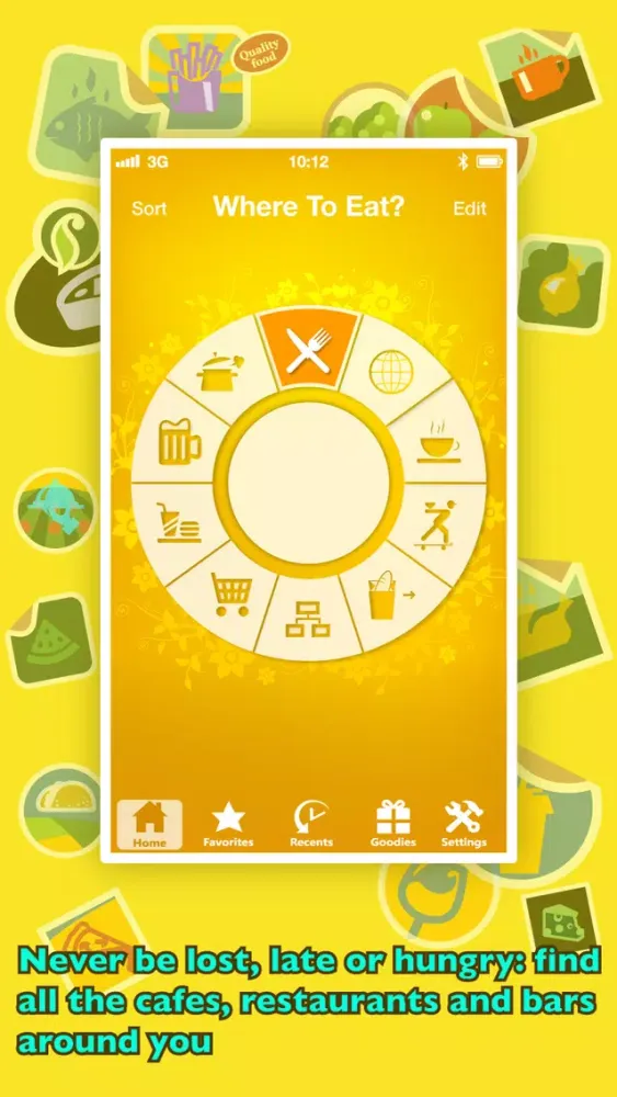 Screenshot di Where To Eat? PRO - Find restaurants using GPS.