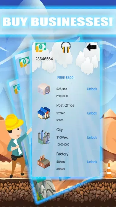ภาพหน้าจอของ Oil Billionaire - Oil Tycoon Clicker