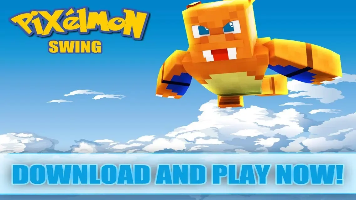 ภาพหน้าจอของ Pixelmon Swing - Poke Rope and Fly Escape Go Adventure Free Game