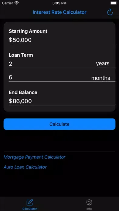 تصاویر Interest Rate Calculator - IR