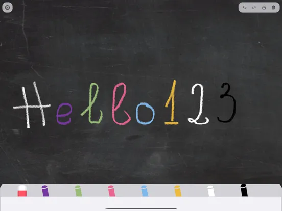 ภาพหน้าจอของ Whiteboard: drawing & painting iPad 