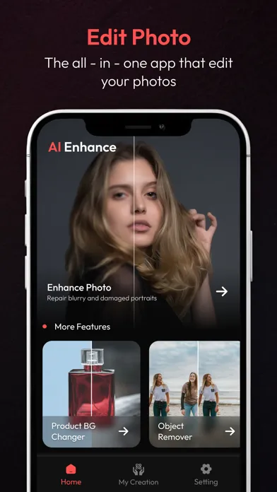 Ai Enhancer : Photo Editor স্ক্রিনশট