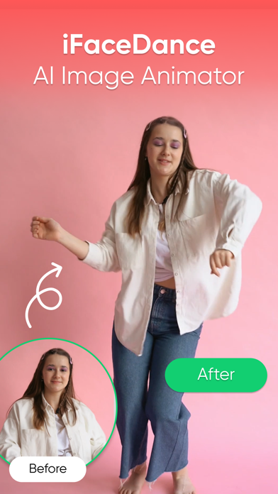 iFaceDance : AI Image Animator سکرین شاٹس