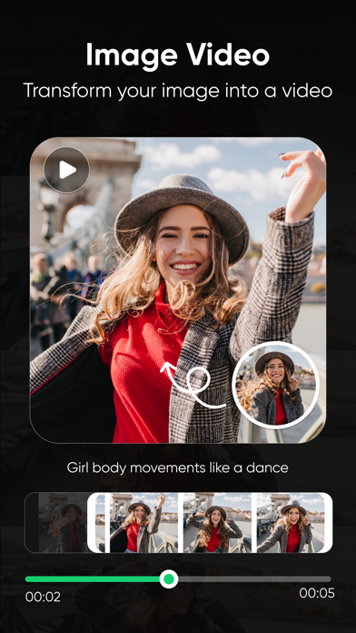 iFaceDance : AI Image Animator سکرین شاٹس