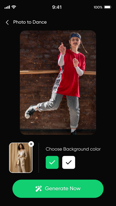 iFaceDance : AI Image Animator سکرین شاٹس