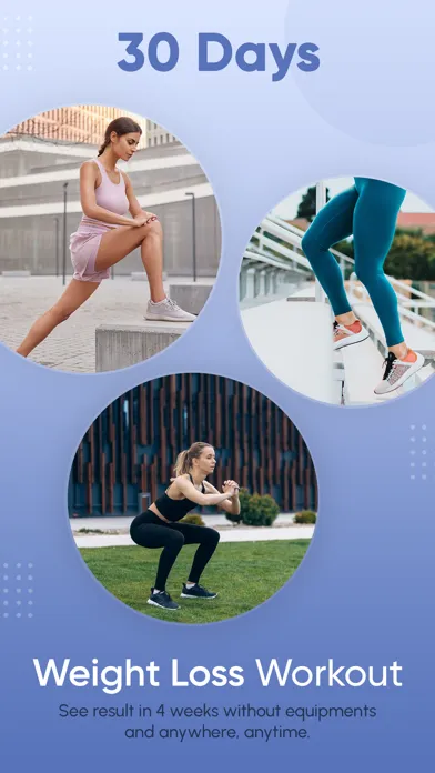 30 Days Weight Loss Workout 스크린샷