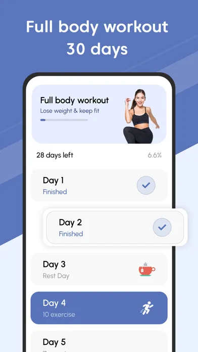 30 Days Weight Loss Workout 스크린샷