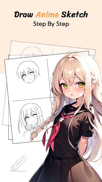 Learn How to Draw Anime Sketch Screenshots