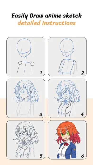 Learn How to Draw Anime Sketch Screenshots