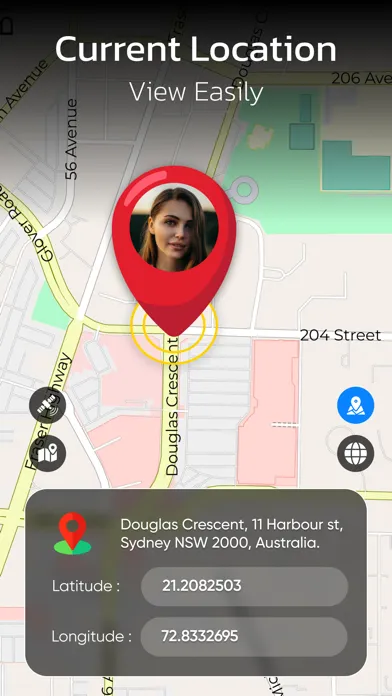 Tangkapan layar Live Street View Map with GPS