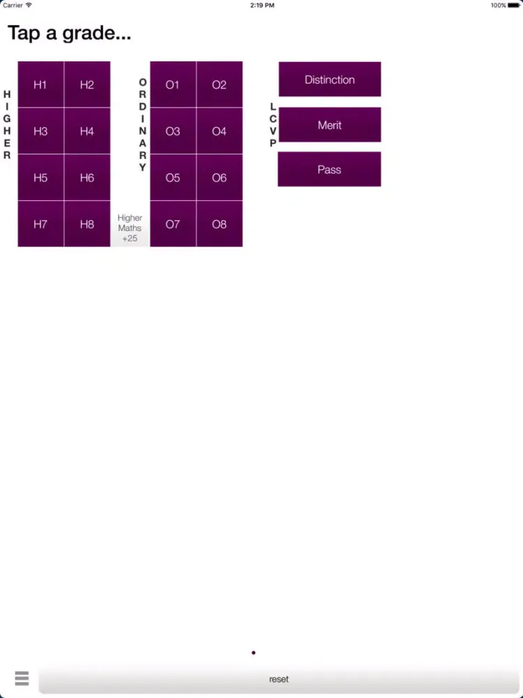 صور iPoints Leaving Cert. Points Calculator NUI Galway iPad 