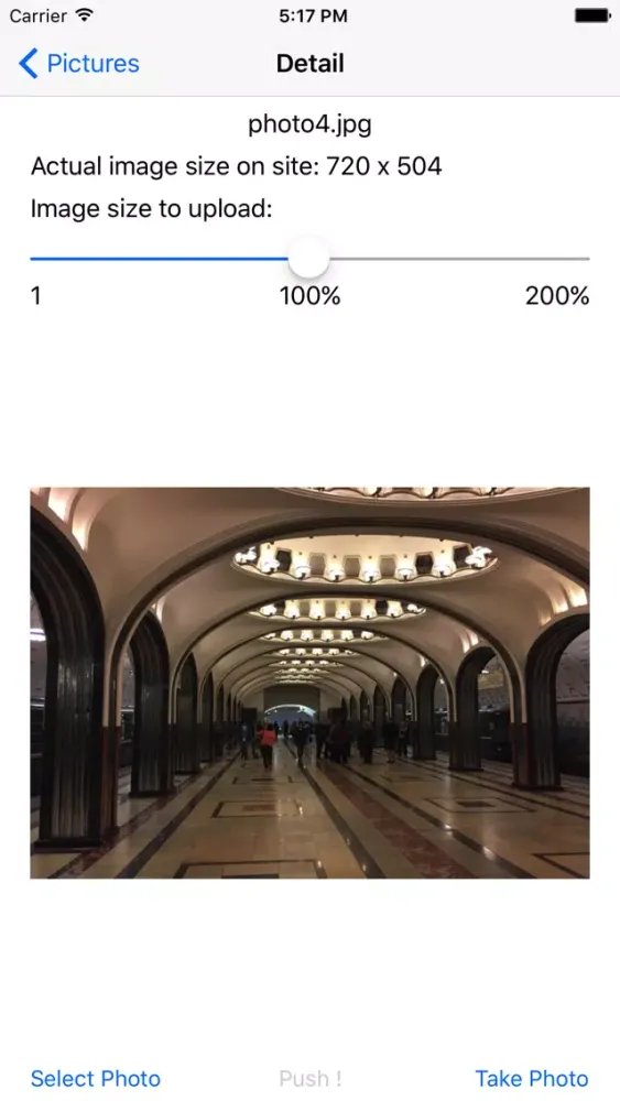 pushMyPics Screenshots