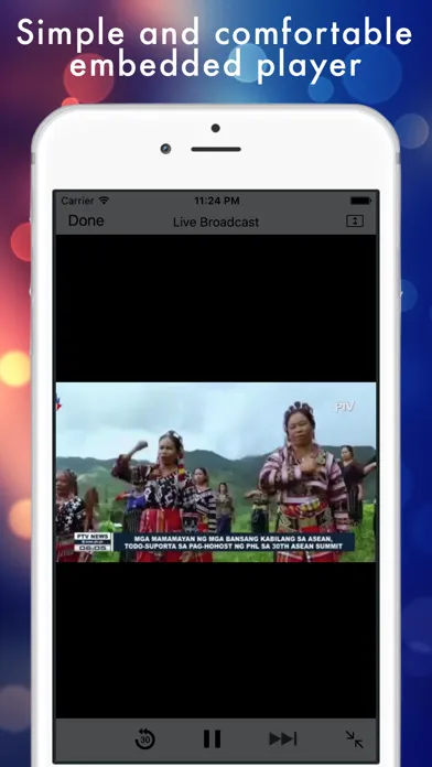 ภาพหน้าจอของ Philippine TV - Philippine television online