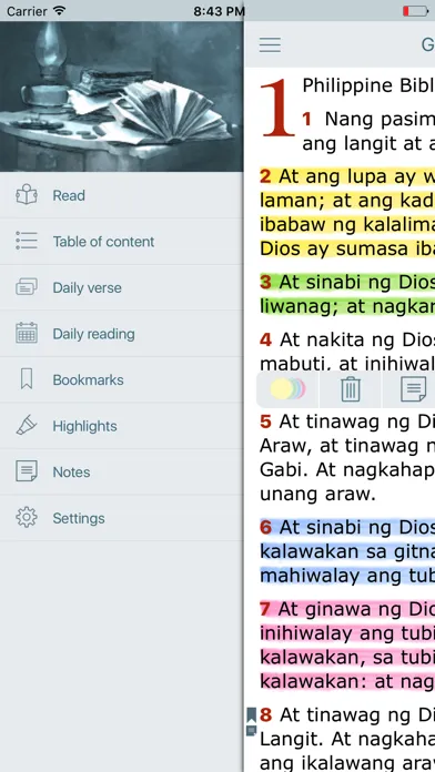 Ang Dating Biblia. Filipino应用截图