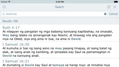 Ang Dating Biblia. Filipino应用截图