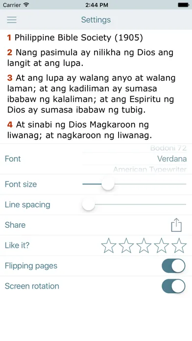 Ang Dating Biblia. Filipino应用截图