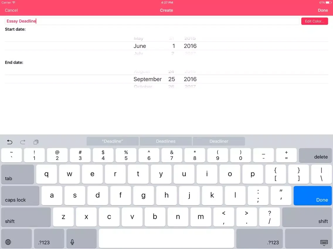 صور Deadliner Premium iPad 
