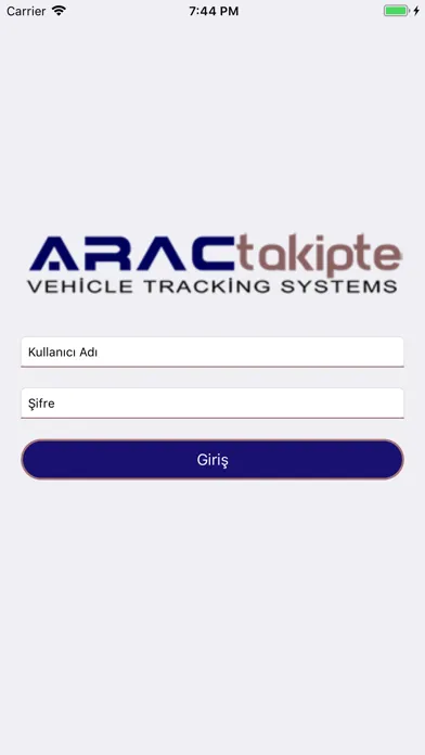 Arac Takipte スクリーンショット